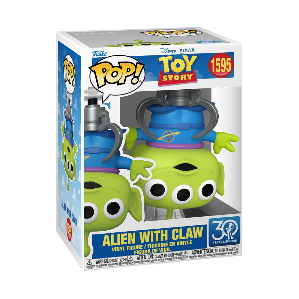 FUNKO POP DISNEY PIXAR TOY STORY 30 YEARS ALIEN WITH CLAW 1595