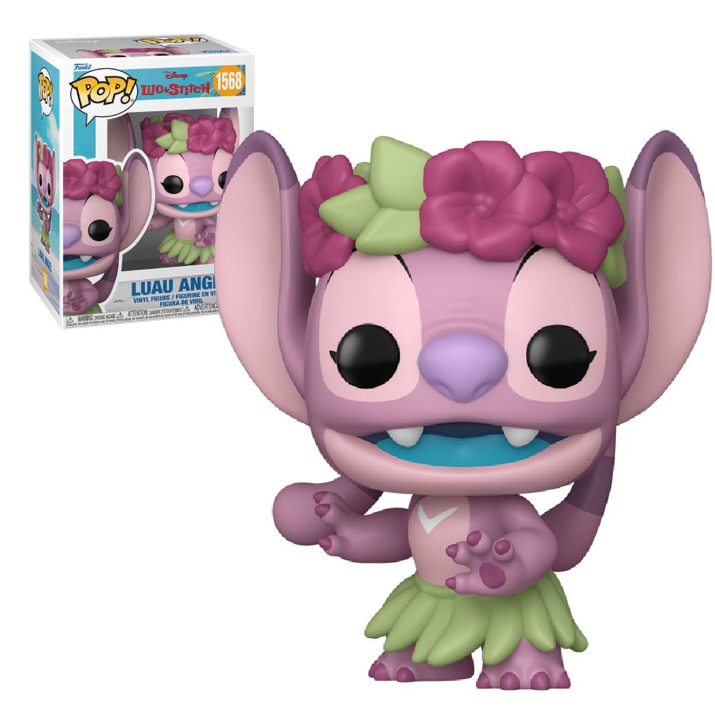 FUNKO POP DISNEY LILO AND STITCH LUAU ANGEL 1568