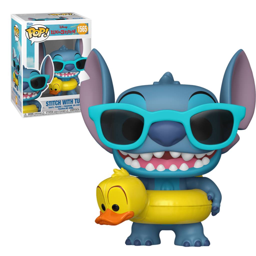 FUNKO POP DISNEY LILO AND STITCH STITCH WITH TUBE 1565