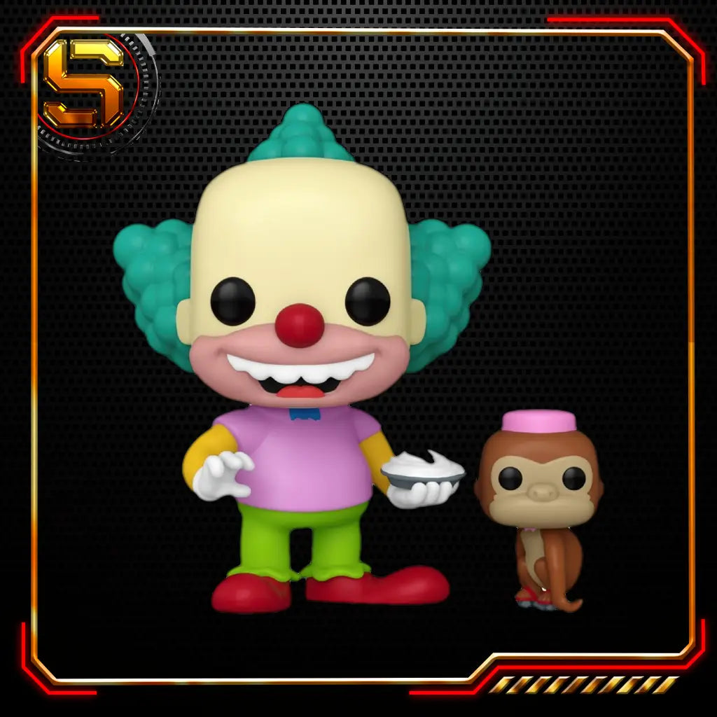 FUNKO POP TV THE SIMPSONS KRUSTY WITH MR TEENY 1741