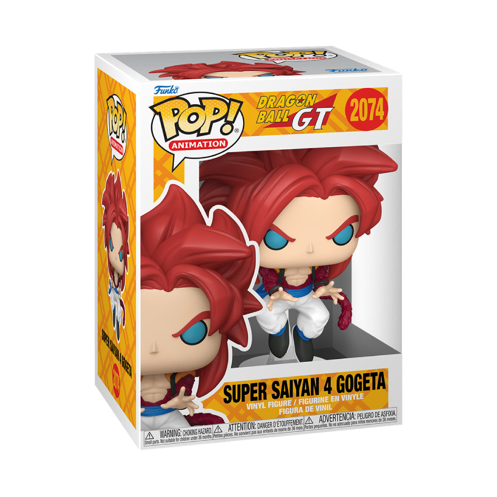 FUNKO POP ANIME DRAGON BALL GT SUPER SAIYAN 4 GOGETA 2074