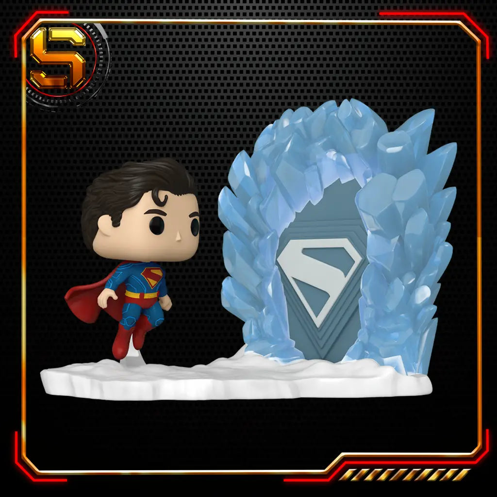 FUNKO POP MOMENT DC STUDIOS SUPERMAN (2025) SUPERMAN AND FORTRESS OF SOLITUDE 582