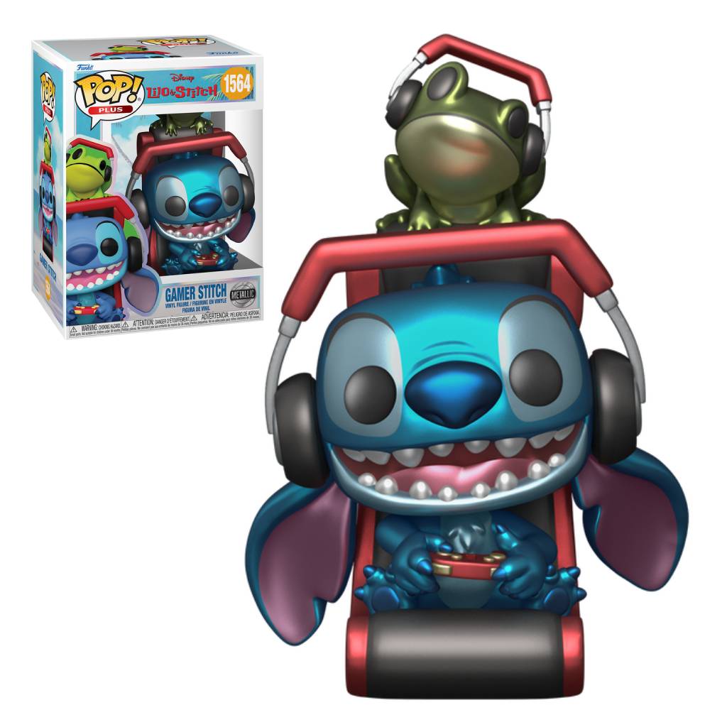 FUNKO POP PLUS DISNEY LILO AND STITCH GAMER STITCH 1564 (MT)