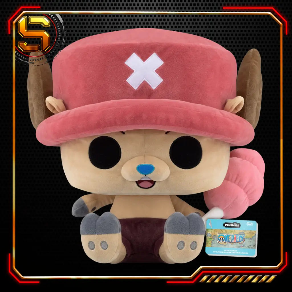 FUNKO POP PLUSH MEGA ANIME ONE PIECE CHOPPER WITH COTTON CANDY