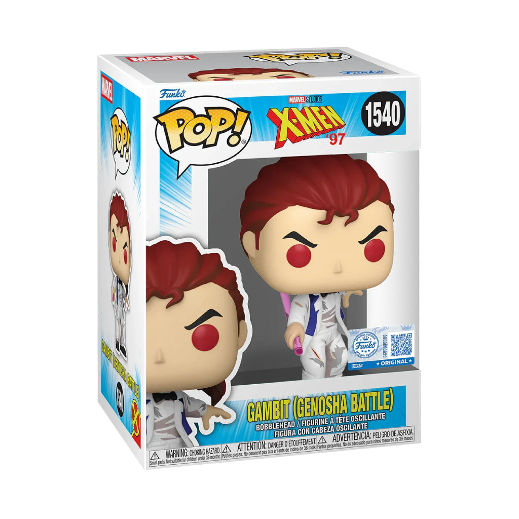 FUNKO POP MARVEL TV X-MEN 97 GAMBIT GENOSHA BATTLE 1540