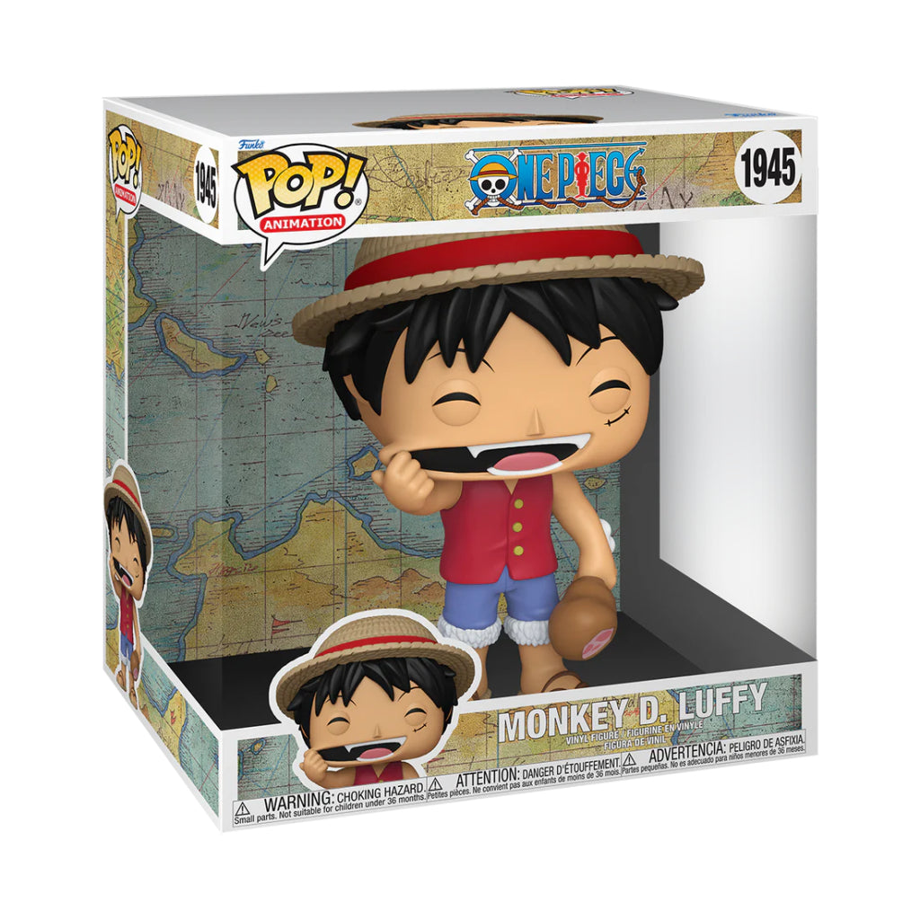 FUNKO POP JUMBO ANIME ONE PIECE MONKEY D LUFFY 1945