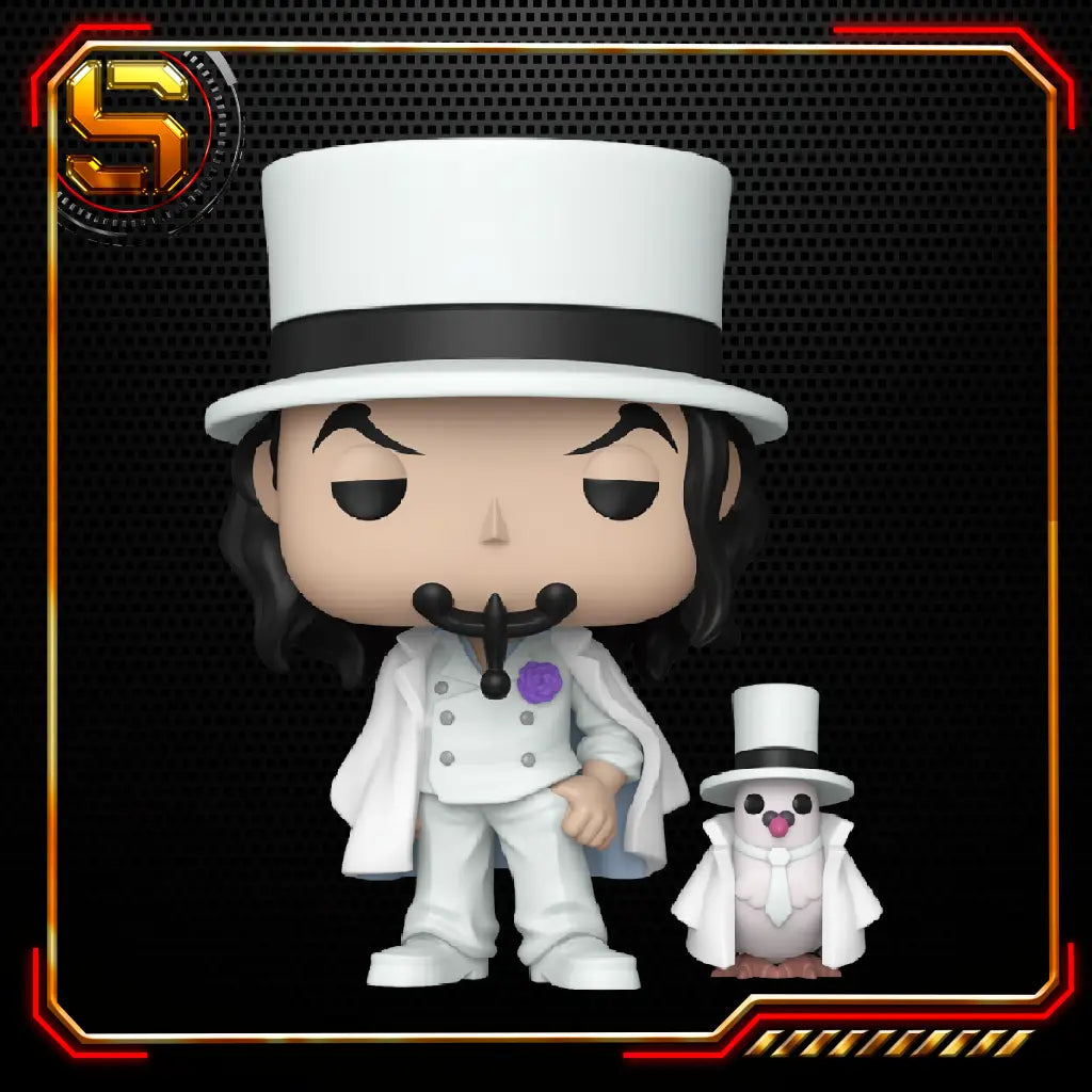 FUNKO POP ANIME ONE PIECE ROB LUCCI WITH HATTORI 1997