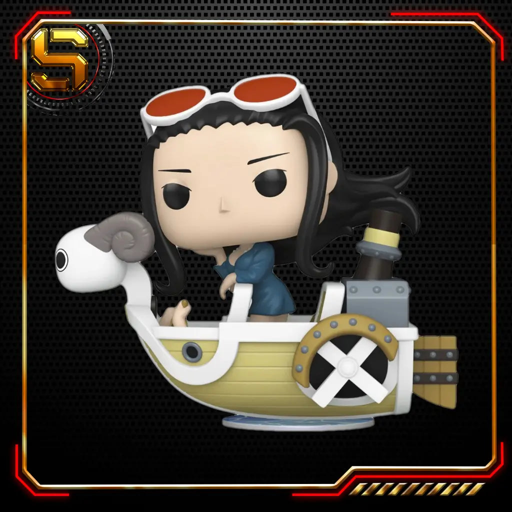 FUNKO POP RIDES DLX ANIME ONE PIECE NICO ROBIN WITH MINI MERRI II 132
