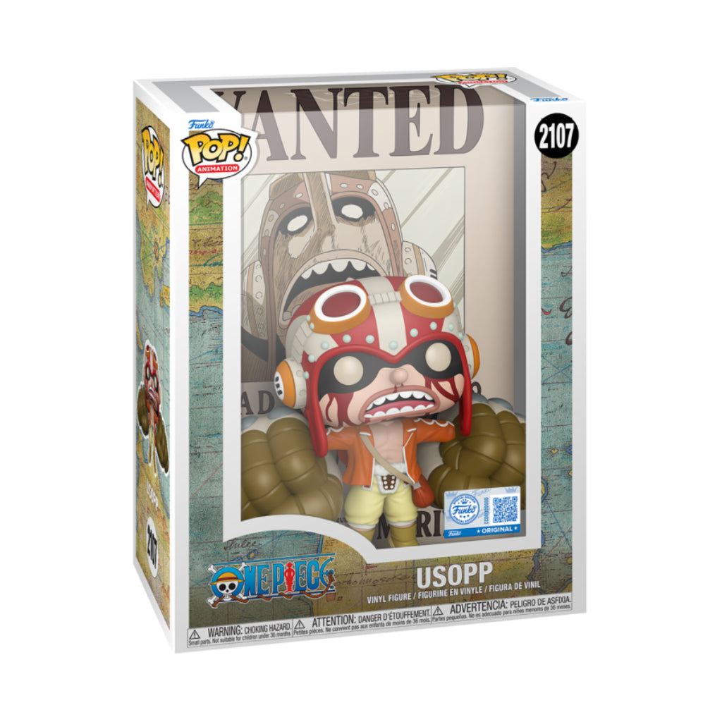 FUNKO POP COVER ANIME ONE PIECE GOD USOPP 2107