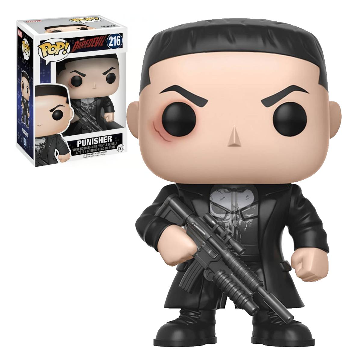 FUNKO POP MARVEL TV DAREDEVIL THE PUNISHER 216