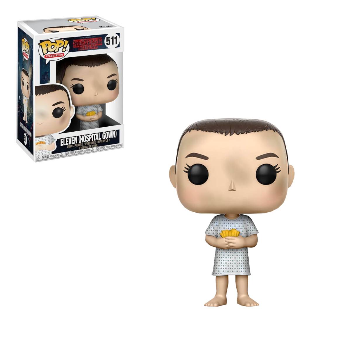 FUNKO POP TV SERIES STRANGER THINGS ELEVEN WITH HOSPITAL GOWN 511