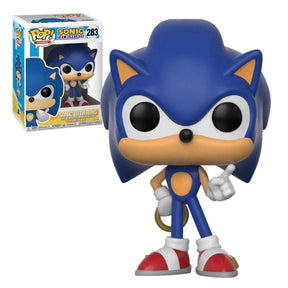 FUNKO POP GAMES SONIC THE HEDGEHOG SONIC W/RING 283