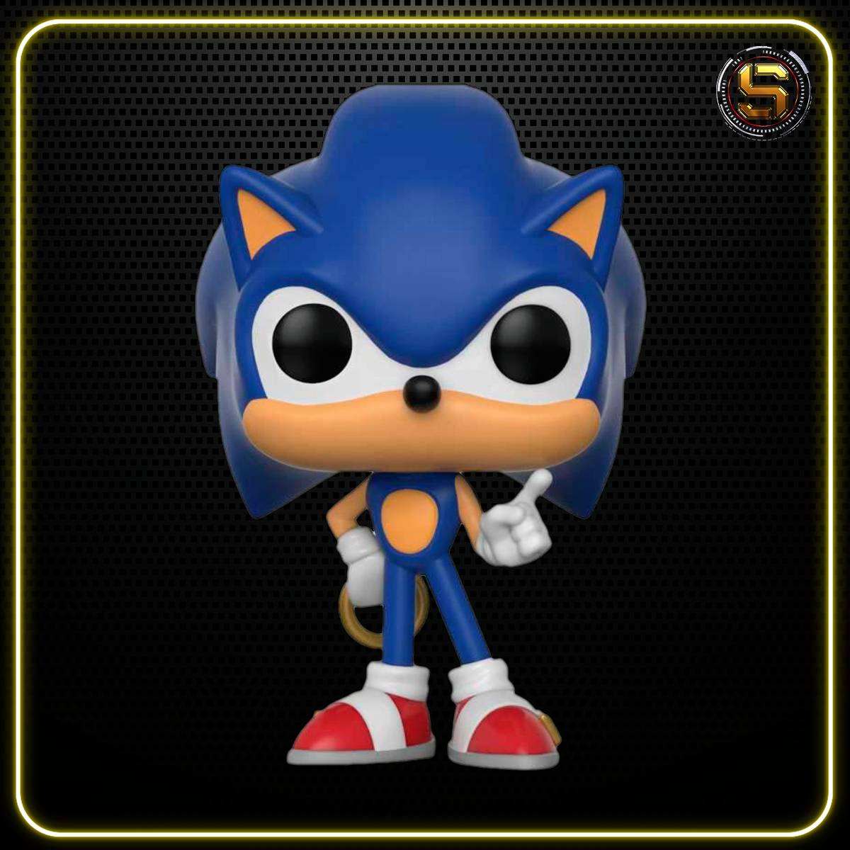 FUNKO POP GAMES SONIC THE HEDGEHOG SONIC W/RING 283