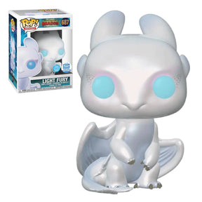 FUNKO POP MOVIES HOW TO TRAIN YOUR DRAGON 3 LIGHT FURY 687