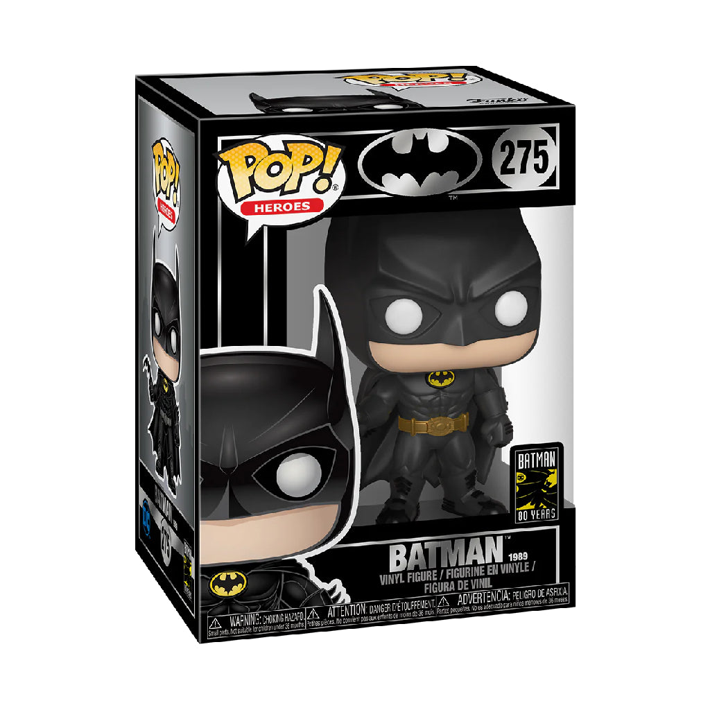FUNKO POP DC HEROES BATMAN 80TH ANNIVERSARY BATMAN 1989 275