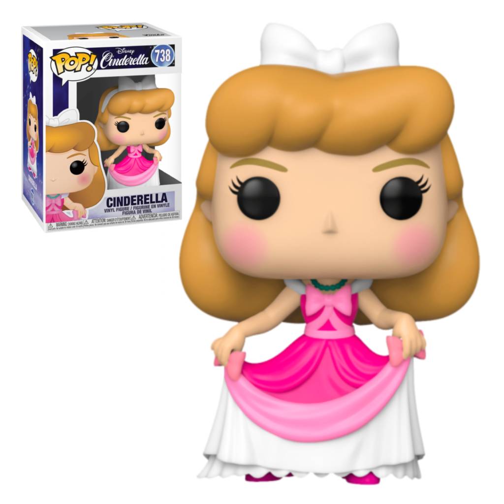 FUNKO POP DISNEY CINDERELLA PINK DRESS CINDERELLA 738
