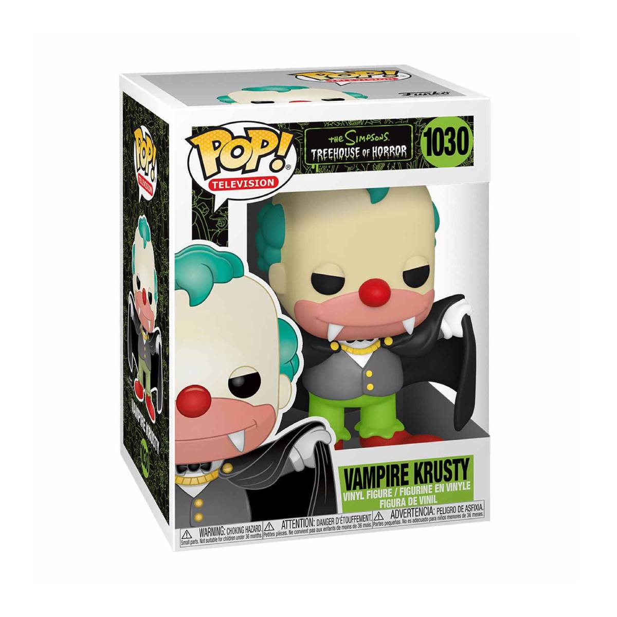 FUNKO POP TV SERIES THE SIMPSONS TREEHOUSE OF HORROR VAMPIRE KRUSTY 1030