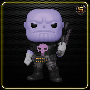 FUNKO POP SUPER MARVEL COMICS PUNISHER THANOS EARTH 18138 751