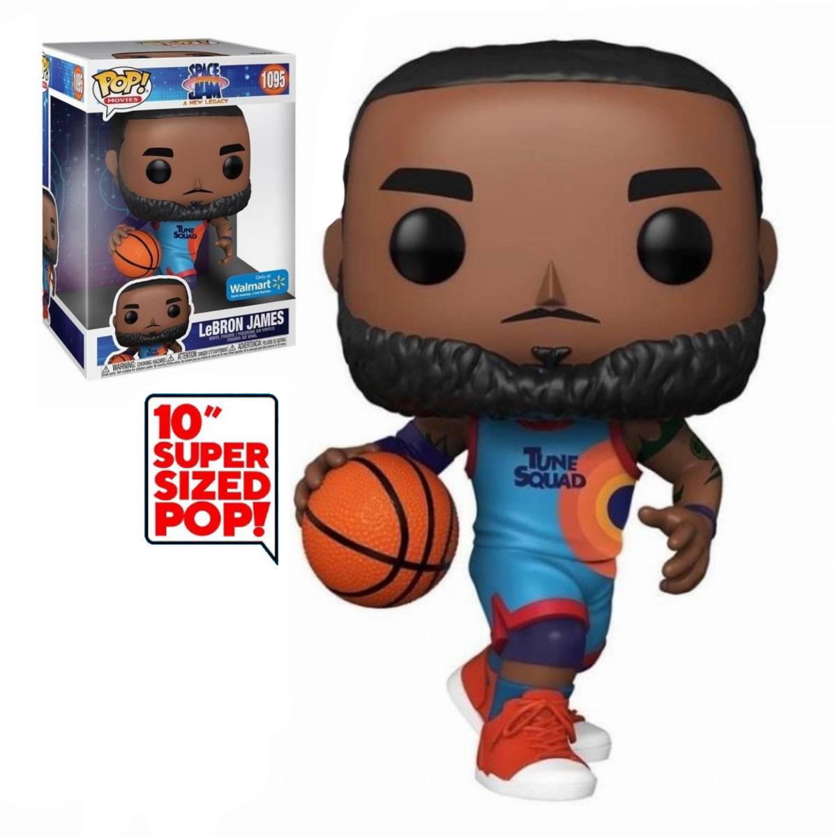 FUNKO POP JUMBO MOVIES SPACE JAM A NEW LEGACY LEBRON JAMES 1095