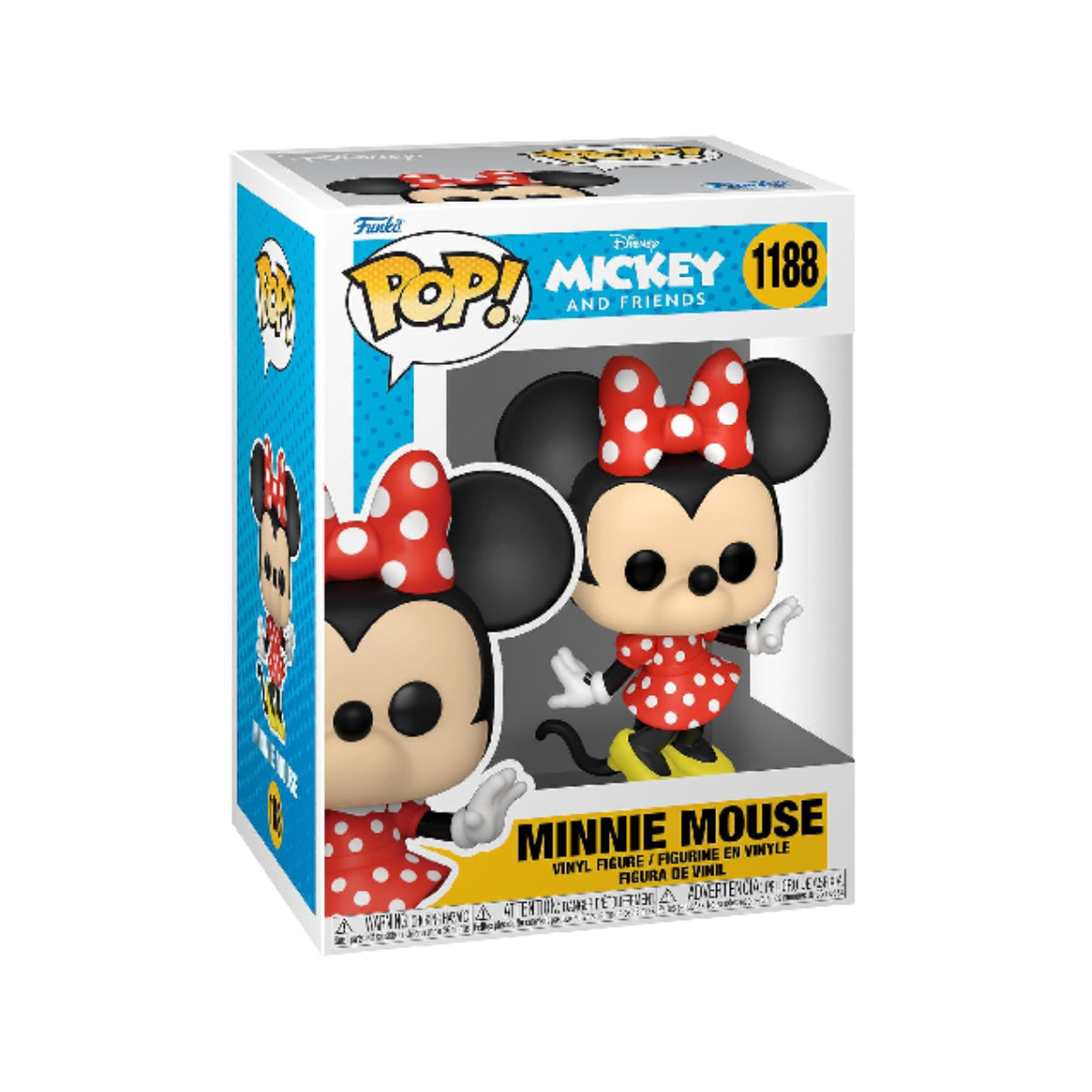 FUNKO POP DISNEY MICKEY AND FRIENDS MINNIE MOUSE 1188