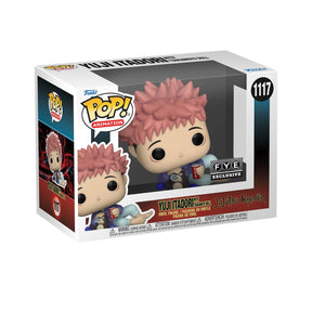 FUNKO POP ANIME JUJUTSU KAISEN YUJI ITADORI W/TSUKAMOTO DOLL 1117