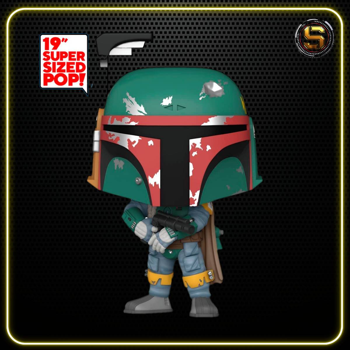 FUNKO POP MEGA STAR WARS BOBA FETT 18 INCH 537