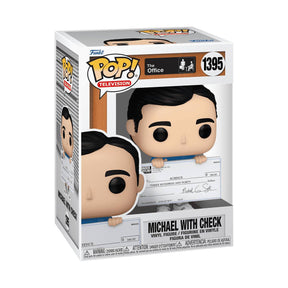 FUNKO POP TV THE OFFICE MICHAEL W/ CHECK 1395