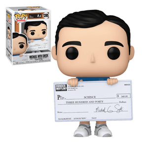 FUNKO POP TV THE OFFICE MICHAEL W/ CHECK 1395