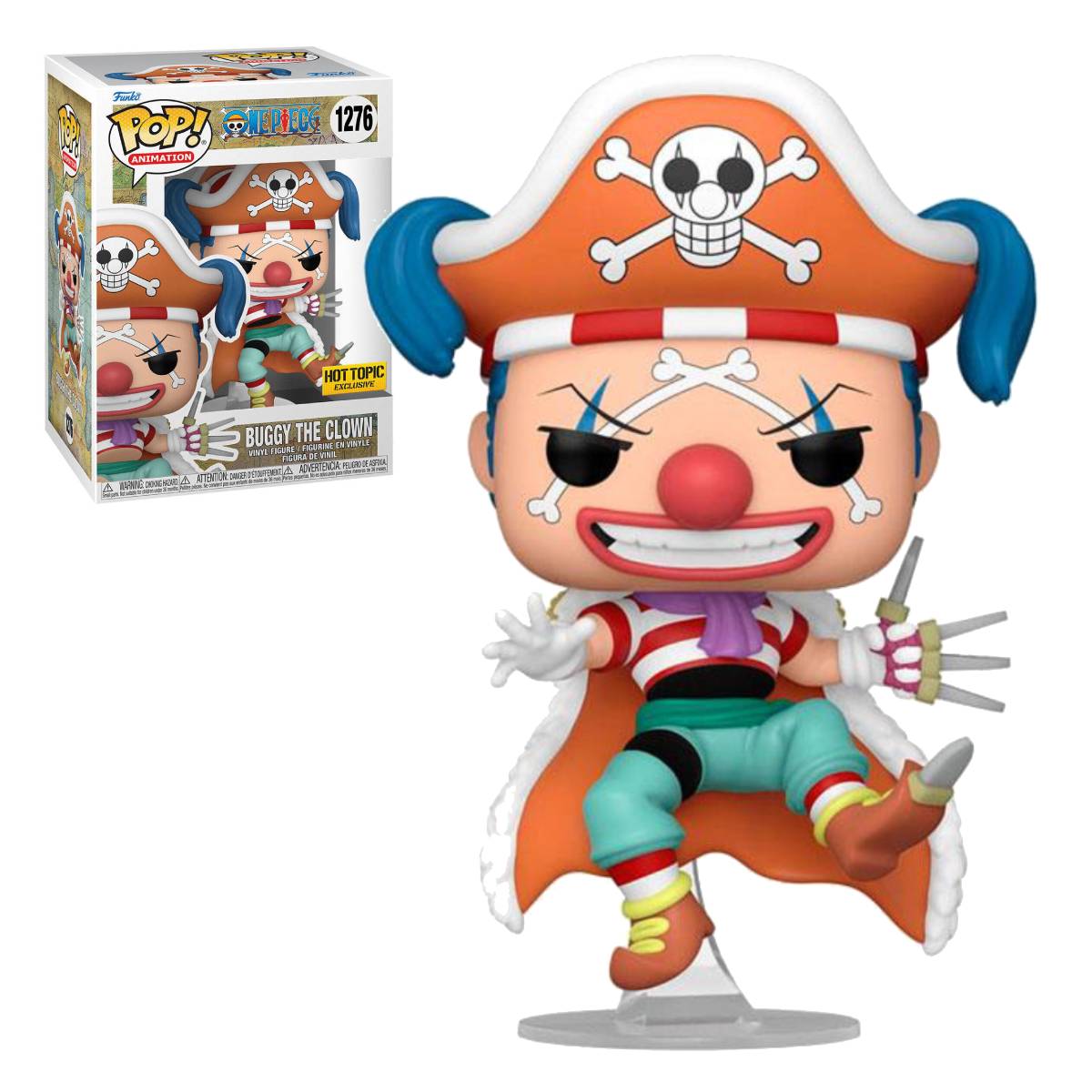 FUNKO POP ANIME ONE PIECE BUGGY THE CLOWN 1276