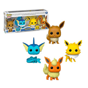 FUNKO POP GAMES POKEMON EEVEELUTIONS 4PK