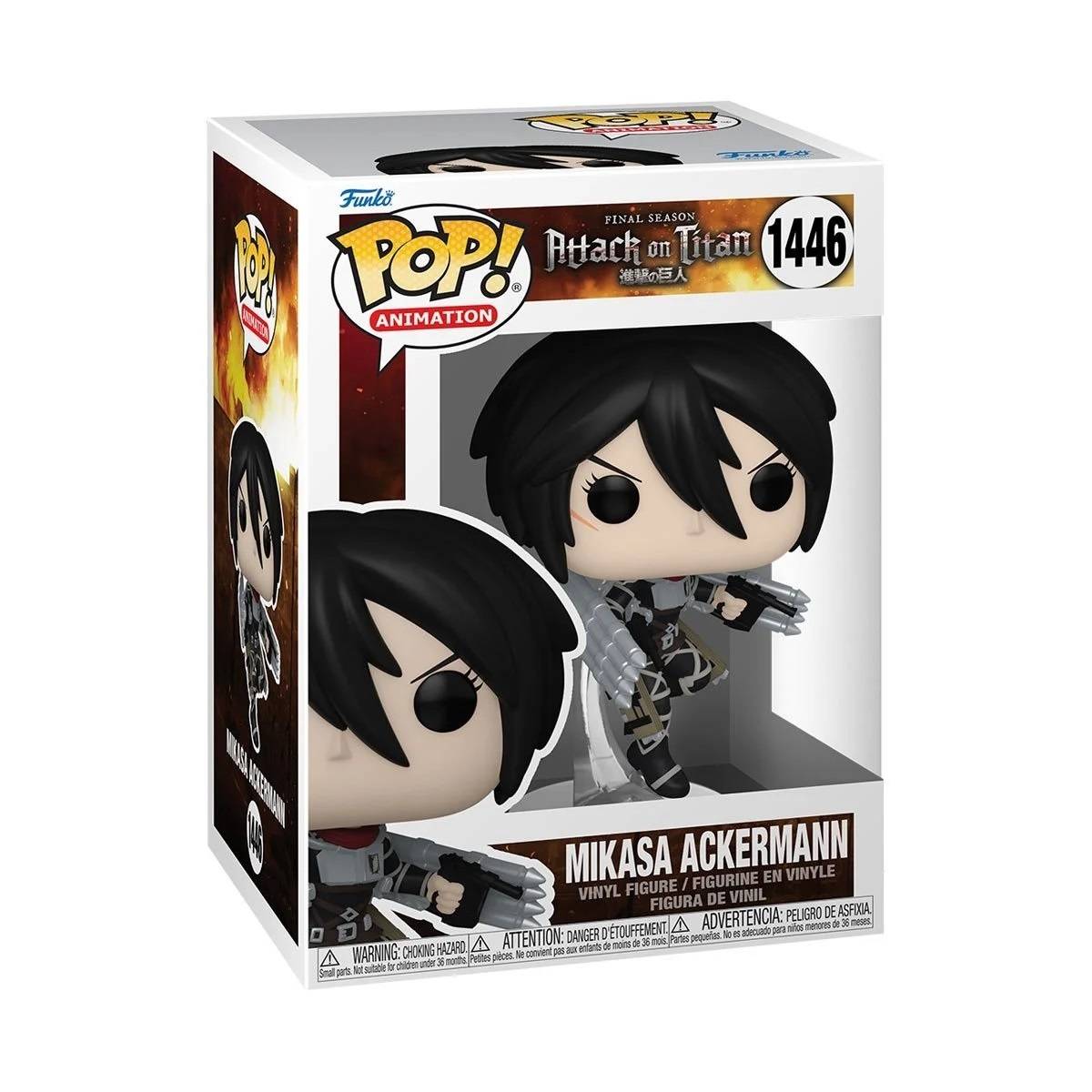 FUNKO POP ANIME ATTACK ON TITAN MIKASA ACKERMANN 1446