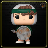 FUNKO POP TV SERIES STRANGER THINGS HUNTER DUSTIN WITH SHIELD 1463