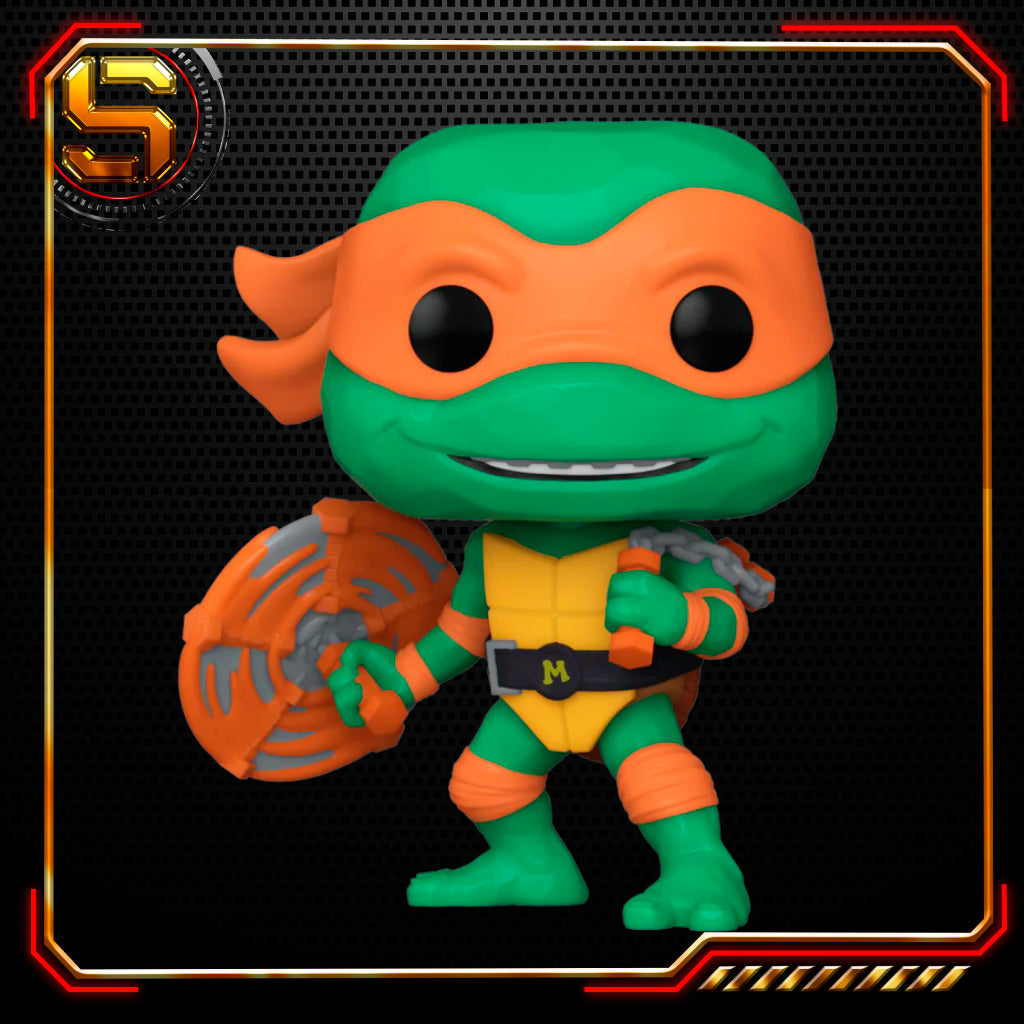 FUNKO POP MOVIES TMNT MUTANT MAYHEM MICHELANGELO 1395
