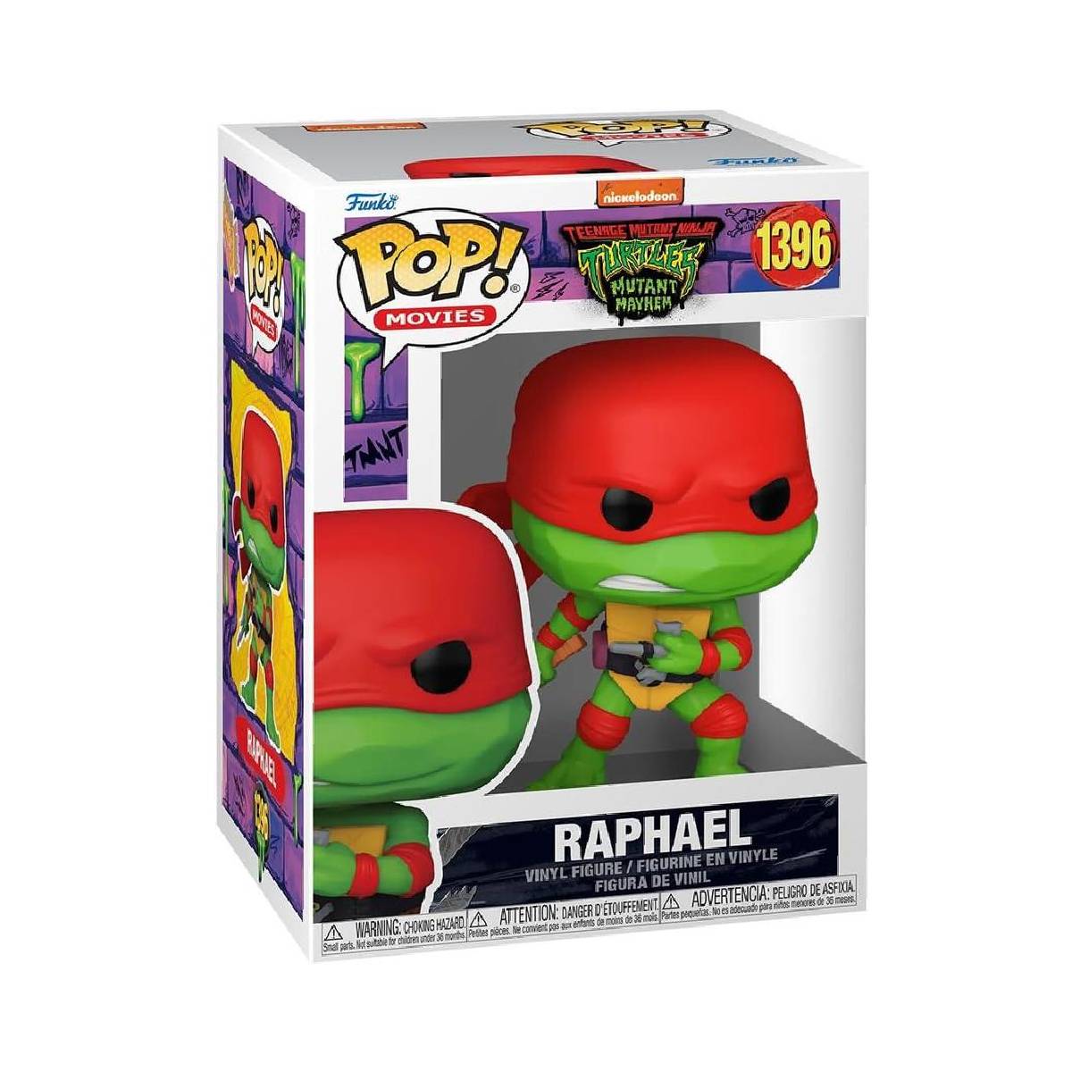 FUNKO POP MOVIES TMNT MUTANT MAYHEM RAPHAEL 1396
