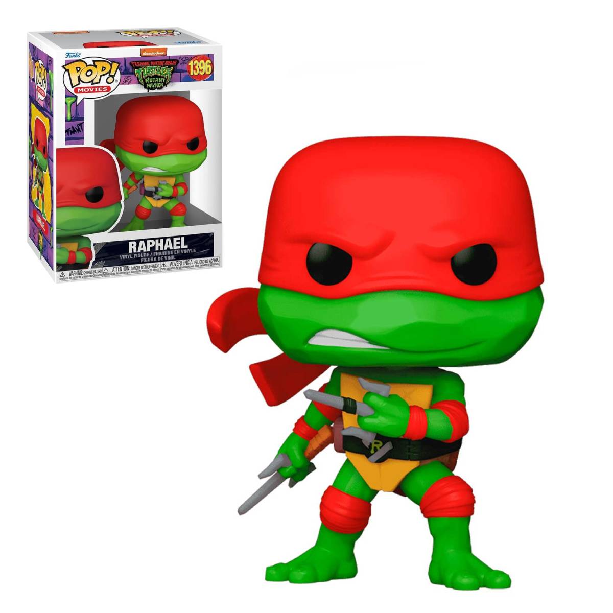 FUNKO POP MOVIES TMNT MUTANT MAYHEM RAPHAEL 1396
