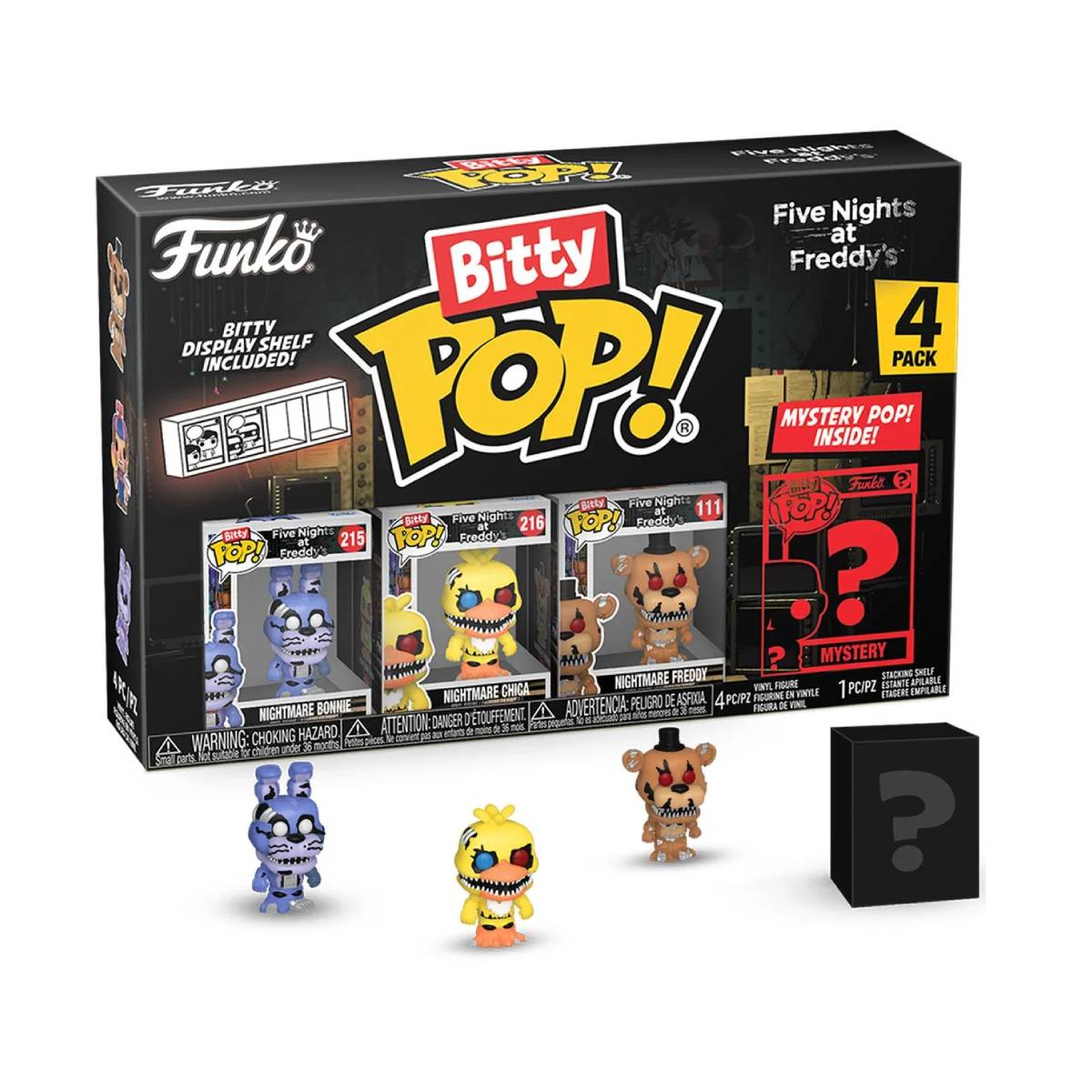 FUNKO BITTY POP GAMES FIVE NIGHTS AT FREDDYS NIGHTMARE BONNIE