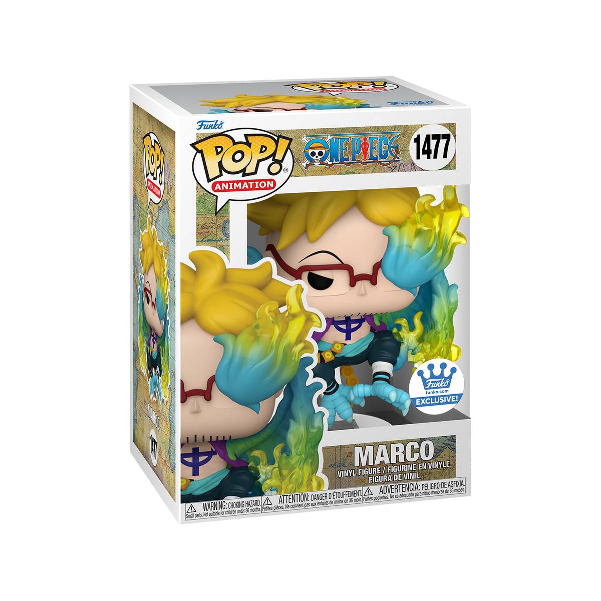 FUNKO POP ANIME ONE PIECE MARCO 1477