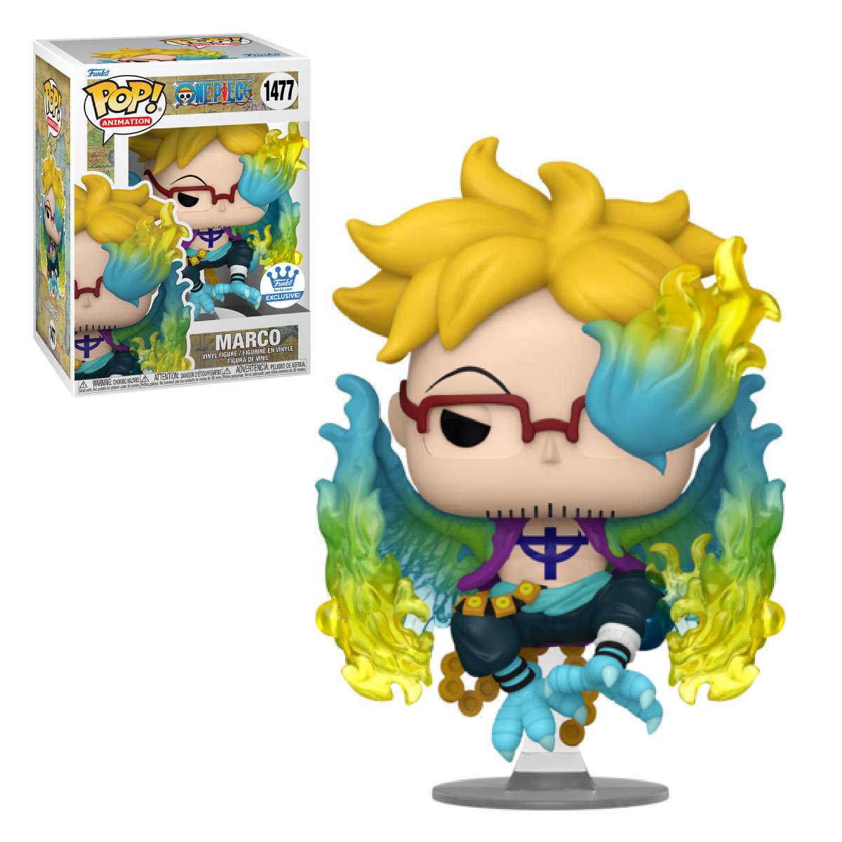FUNKO POP ANIME ONE PIECE MARCO 1477