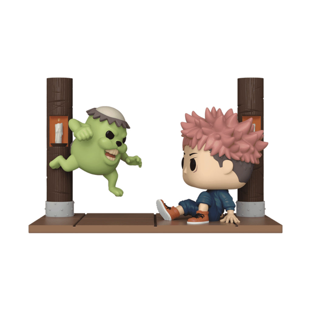 FUNKO POP MOMENT ANIME JUJUTSU KAISEN YUJI ITADORI WITH CURSED DOLL 1541