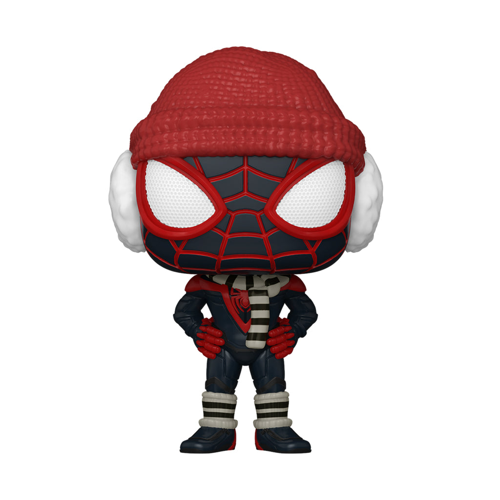 FUNKO POP GAMES MARVEL SPIDERMAN MILES MORALES WINTER SUIT 1294