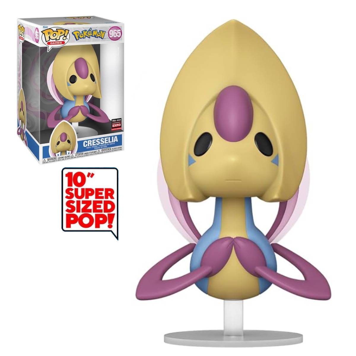 FUNKO POP JUMBO GAMES POKEMON CRESSELIA 965