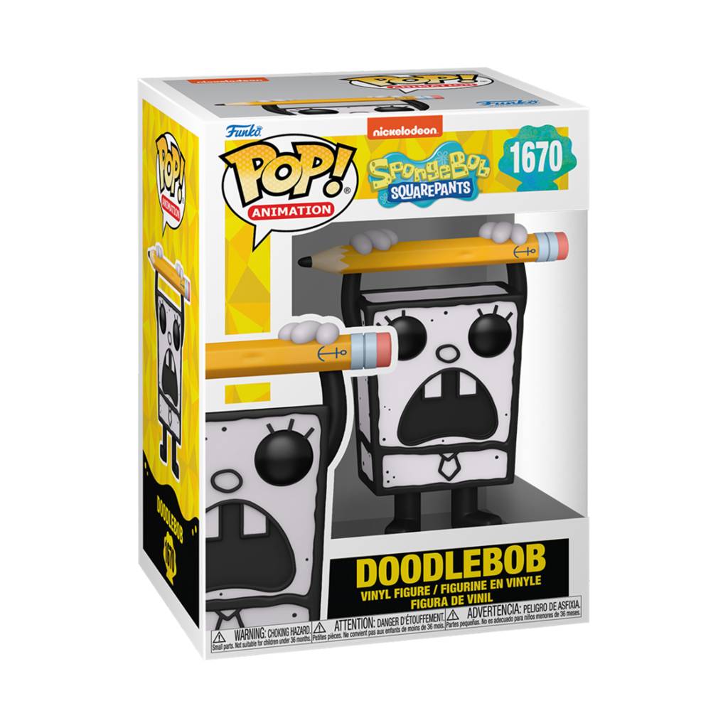 FUNKO POP ANIMATION NICKELODEON SPONGEBOB SQUAREPANTS DOODLEBOB 1670