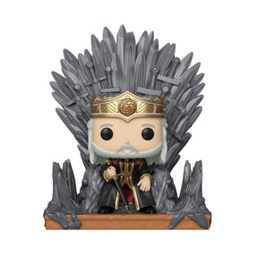 FUNKO POP DELUXE TV HOUSE OF THE DRAGON VISERYS ON THE IRON THRONE 12