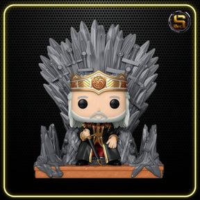 FUNKO POP DELUXE TV HOUSE OF THE DRAGON VISERYS ON THE IRON THRONE 12