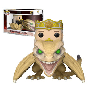 FUNKO POP RIDES DELUXE TV HOUSE OF THE DRAGONS QUEEN RHAENYRA W/SYRAX 305