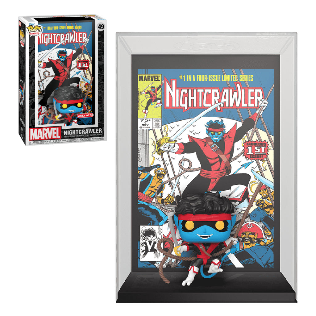 FUNKO POP COMIC COVER MARVEL X-MEN NIGHTCRAWLER 49