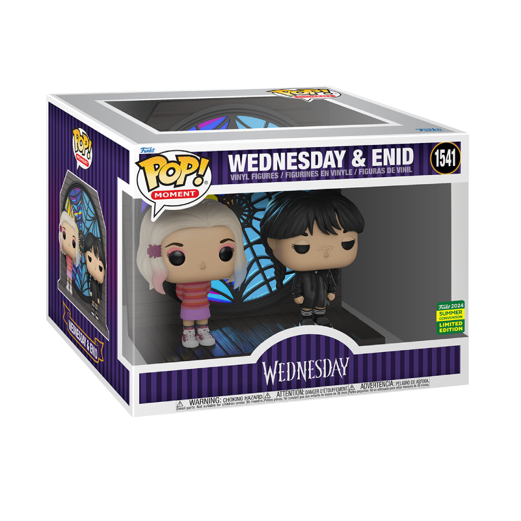 FUNKO POP MOMENT TV SERIES WEDNESDAY WEDNESDAY AND ENID 1541
