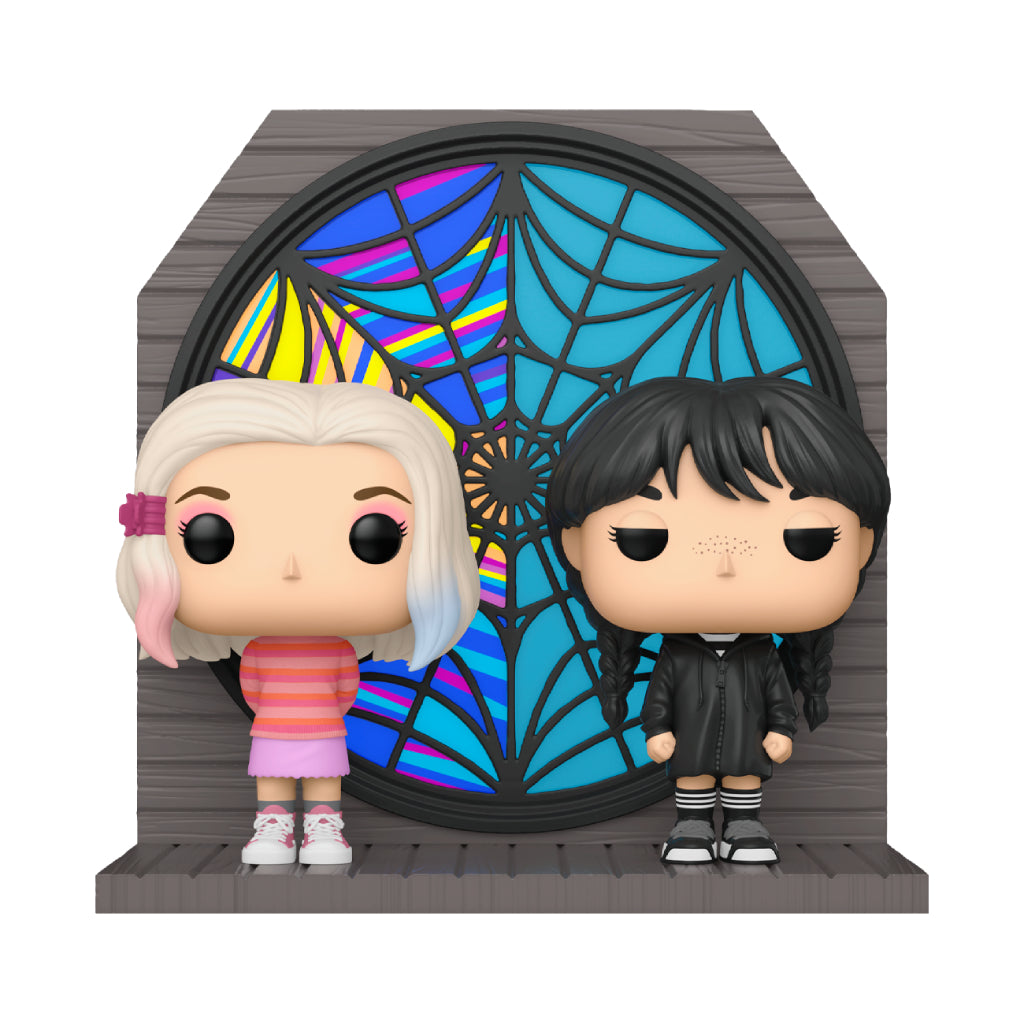 FUNKO POP MOMENT TV SERIES WEDNESDAY WEDNESDAY AND ENID 1541