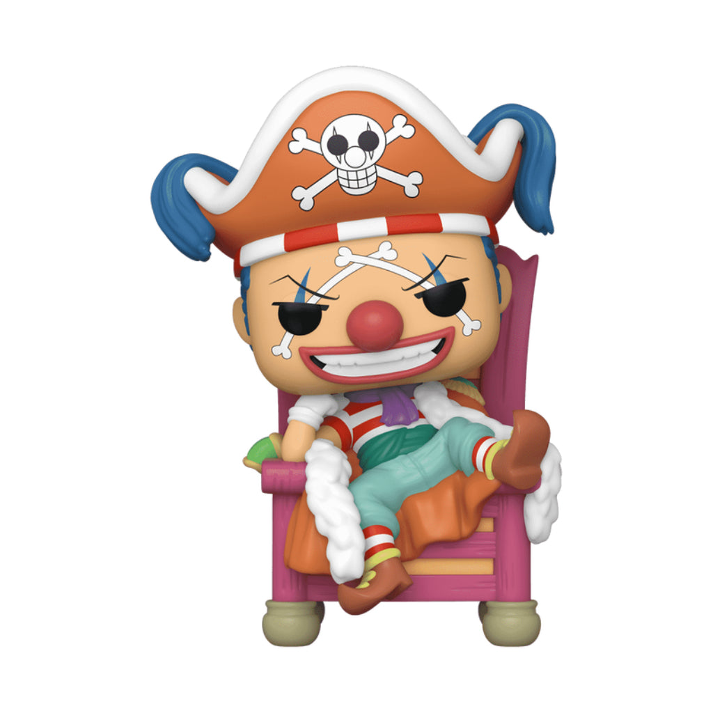 FUNKO POP DELUXE ANIME ONE PIECE BUGGY THE CLOWN WITH THRONE 1740