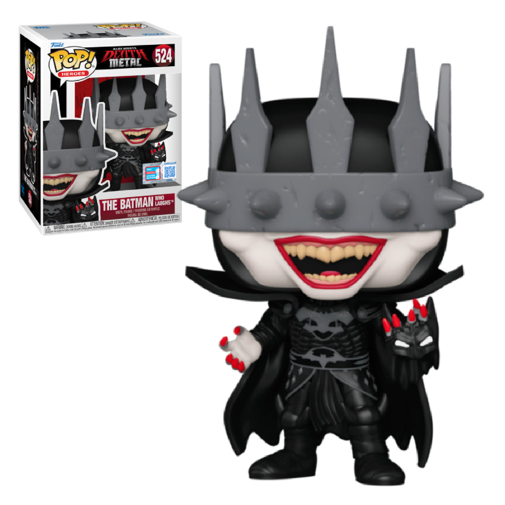 FUNKO POP DC COMICS DEATH METAL BATMAN WHO LAUGHS 524